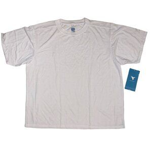 Insport Mens‎ XL White Short Sleeve Race Day Relaxed Tee T-shirt J750-100 NWT